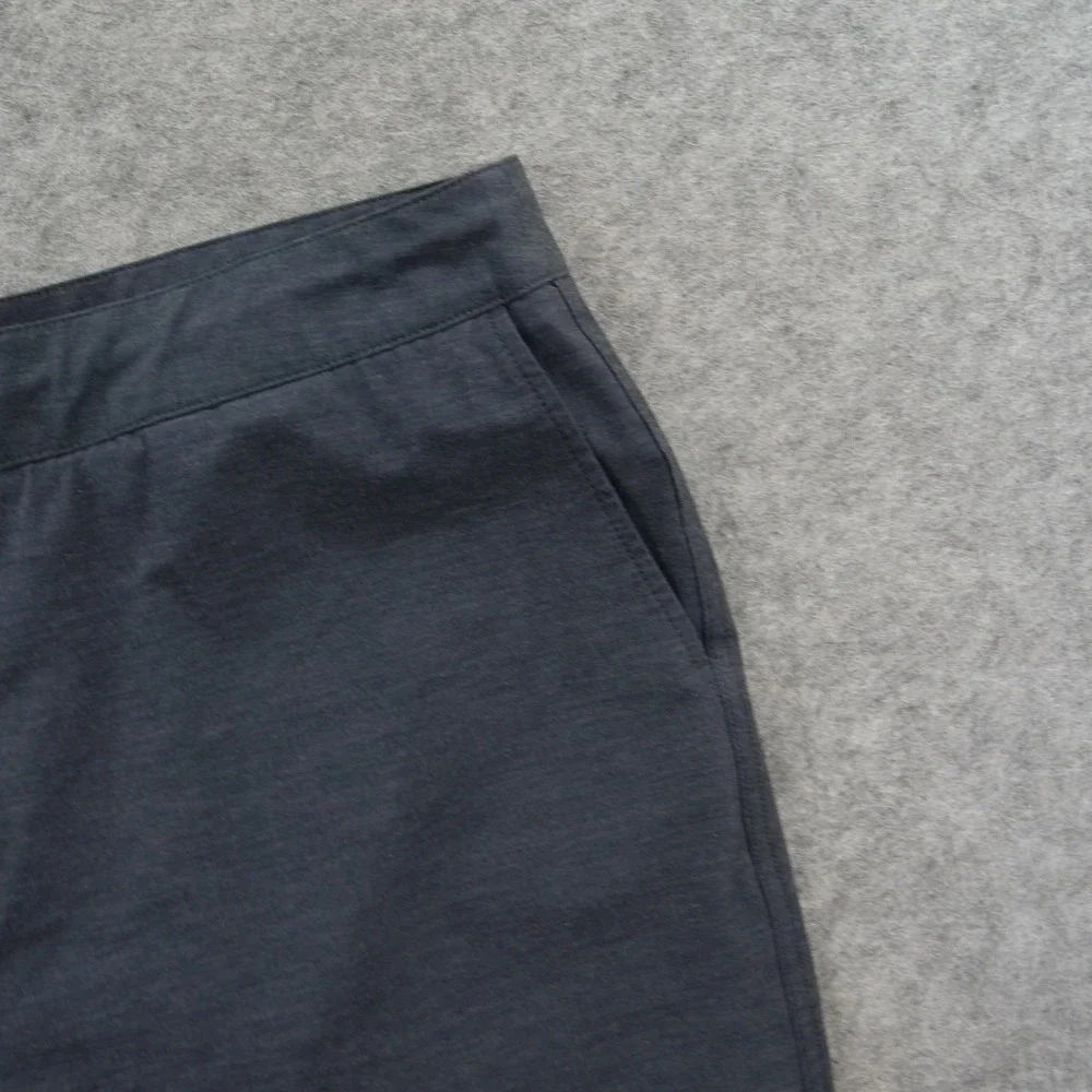 Faherty Shorts Mens 40 Gray All Day Hybrid Swim Trunks Drawstring Flat Front 7
